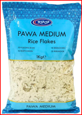 Top -Op Poha MEDIUM RICE FLAKES 1KG